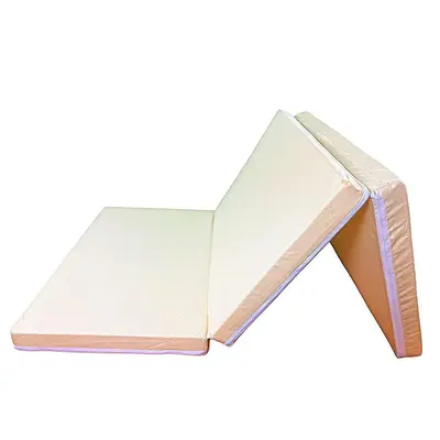 Saltea Pliabila Spuma Poliuretanica 120x60x5 cm - Galbena MYK00089272