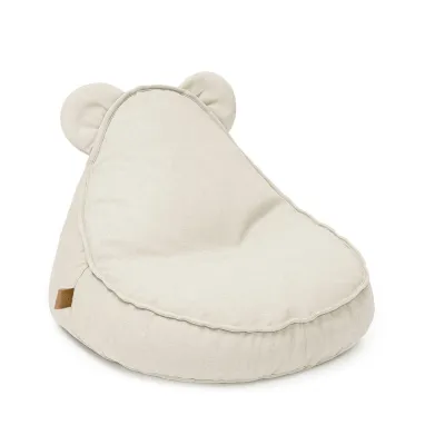 Fotoliu Puf Meowbaby   Outzy Teddy Sako, Material Rezistent La Apa Si Uv, Oat-blush-beige Pjbmopusbt66