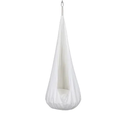 Leagan Tip Cocon Pentru Copii Meowbaby   Boucle White  ,   Locul Preferat Pentru Joaca Si Relaxare Pjbmbohkk93