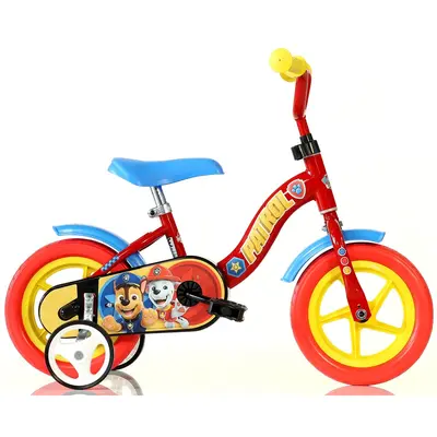 Bicicleta pentru copii paw patrol db-108l-pw dino bikes, 10 inch
