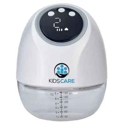 Pompa de san electrica si portabila kidscare, hands free, sub sutien, cu 10 niveluri de aspiratie si 10 niveluri de masaj