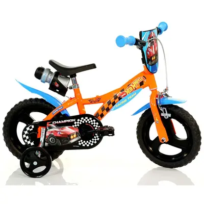 Bicicleta pentru copii hot wheels db-612l-hw dino bikes, 12 inch