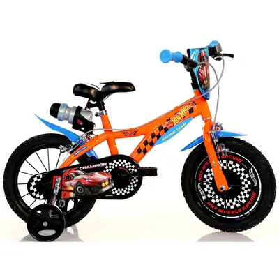 Bicicleta pentru copii hot wheels db-614-hw dino bikes, 14 inch