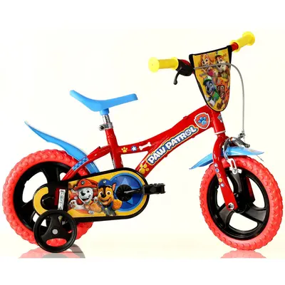 Bicicleta pentru copii paw patrol db-612l-pw dino bikes, 12 inch