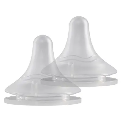 Set tetine din silicon kidscare &ndash; 2 bucati, marimi 3 luni+, fara bpa