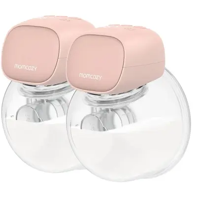 Pompa de san Momcozy Hands-free dubla S9 Pro Pink