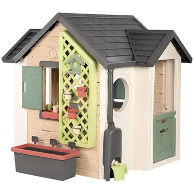 Casuta pentru copii Smoby Life Garden House HUBS7600810408