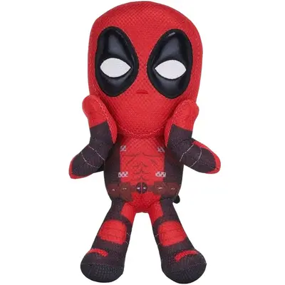 Jucarie din material textil Deadpool worried, 30 cm