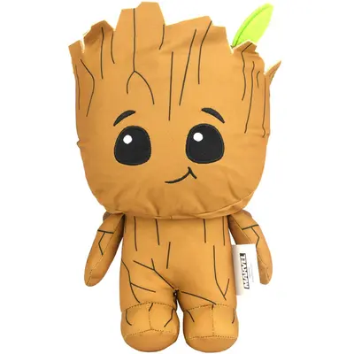 Jucarie din material textil cu sunete Baby Groot, Marvel, 26 cm