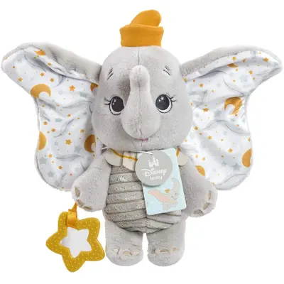 Jucarie din plus My first Dumbo cu accesoriu pentru dentitie, Disney baby, 25 cm