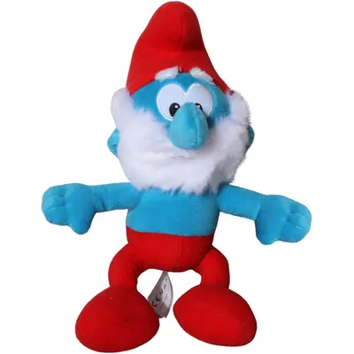 Jucarie din plus Papa Smurf, The Smurfs, 25 cm