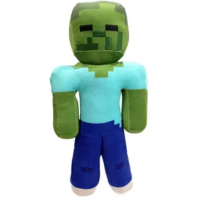 Jucarie din plus Zombie Steve, Minecraft, 35 cm