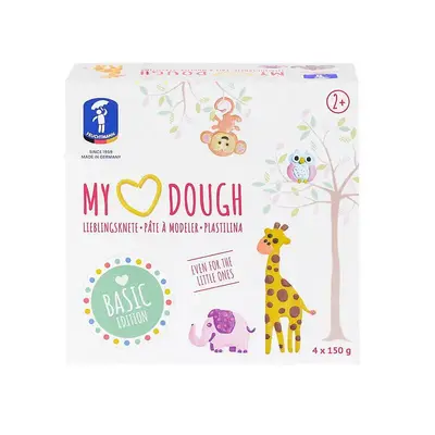 Plastilina my heart basic - 4 x 150 gr.
