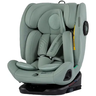 Scaun auto Chipolino Techno iGrow I-Size 40-150 cm cu sistem Isofix si sezut rotativ matcha HUBSTKTHG02604MA