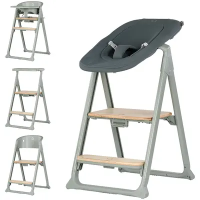 Scaun de masa Chipolino Quatro 4 in 1 matcha HUBSTHQU02602MA