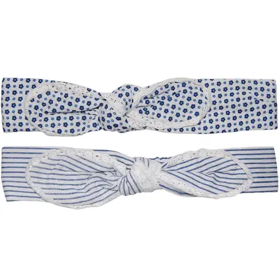 Set 2 banderole alb/albastru cu imprimeu (10260), Mayoral