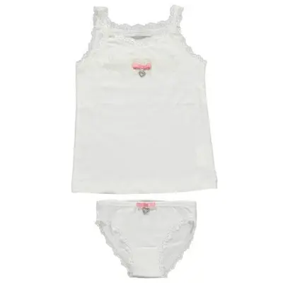 Set maiou si chiloti (10528), Natural, Mayoral, 116 cm / 6 ani