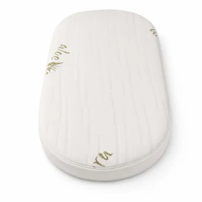 Saltea DualNest 122x67x11 pentru pat oval / cos in 4 straturi cu husa de Jacquard Deluxe - ASC6427968128425
