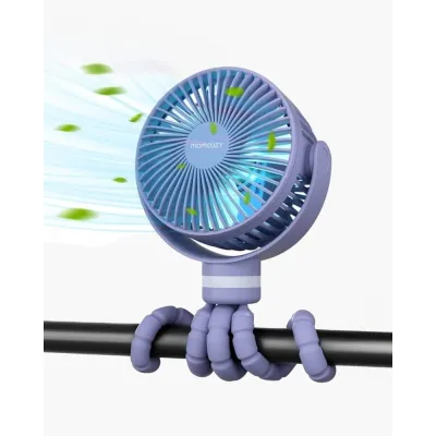 Ventilator portabil pentru carucior Momcozy Purple