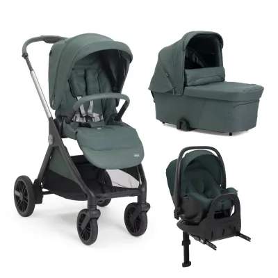 Carucior copii 3 in 1 Chicco Bellagio 2, Fir Tree (verde inchis), 0luni+ CHC8718333+8713733+8714633-8