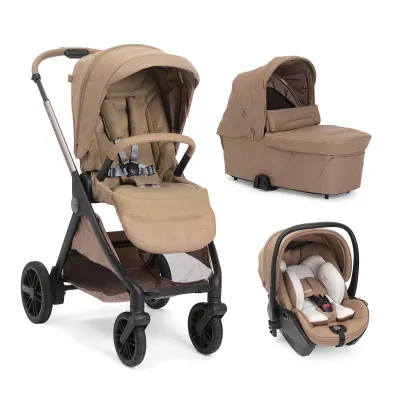 Carucior copii 3 in 1 Chicco Bellagio 2, First Seat Recline, Caramel (maro), 0luni+ CHC8718352+8713752+8710052-8