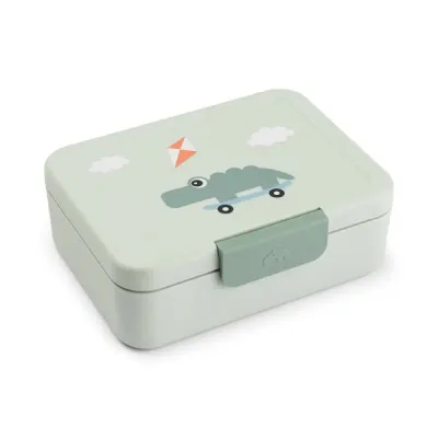 Cutie pentru pranz cu separator Done by Deer Playground Verde
