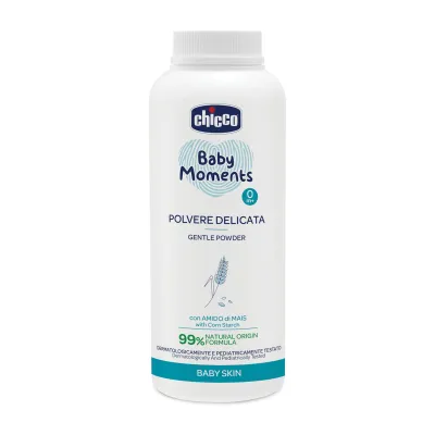 Pudra Chicco din amidon de porumb pentru protectie zona scutec, 130g CHC12800-9