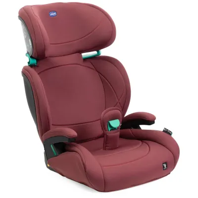 Scaun auto Chicco Quizy Lite I-Size, rosu, 100-150cm, 3-12ani CHC8712368-8