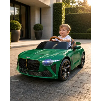 Mae Ina Electrica Bentley Bacalar 12v Verde Metalic, Licenta Oficiala ,   Ue I Verticale, Telecomanda 2.4g Pjbc4k1008groen