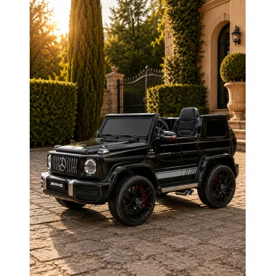 Mae Ina Electrica Mercedes G63 Amg 12v Negru, Licenta Oficiala ,   4 Motoare, Telecomanda 2.4g Pjbc4k0002zwart