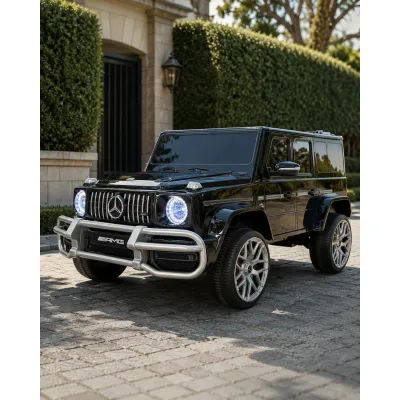 Mae Ina Electrica Mercedes G63 Amg 24v Negru Metalic, 2 Locuri, Licenta Oficiala ,   Telecomanda 2.4g Pjbc4k307zwart