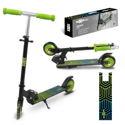 Trotineta Copii 2 Roti Kidwell Skipo Zone, Pliabila, Roti Led, Usoara 2 Kg, 3+ Ani, Pana La 50 Kg Pjbhsskih01