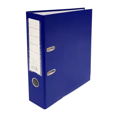 Biblioraft, A4, 75 mm, albastru inchis, mecanism nemontat BPTCNN011002