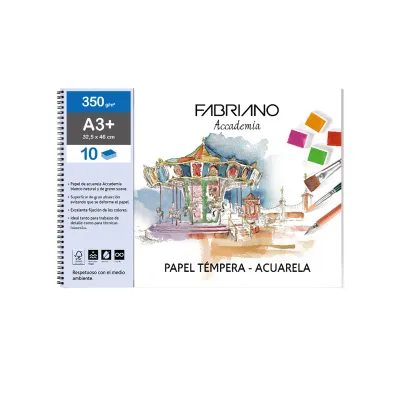 Bloc tempera Fabriano, 32.5x46 cm, 350g, 10 file BPTCFB74233256