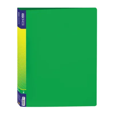 Caiet mecanic, 4 inele, 25 mm, verde, A4 BPTCPY3070204