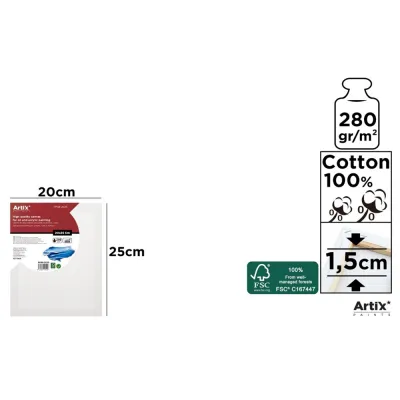 Canvas Main Paper, 20x25 cm, 280g/mp BPTCMR105596