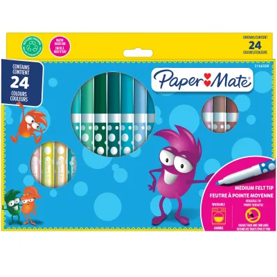 Carioci Papermate, 24 culori BPTCPP166508