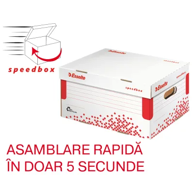 Container de arhivare Esselte Speedbox cu capac M BPTCSL200300