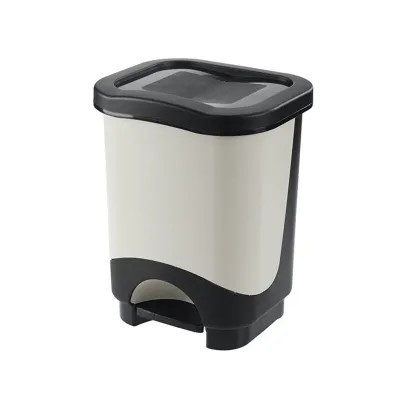 Cos cu pedala Idea, cadru negru, corp gri, 24 L BPTCPR000825