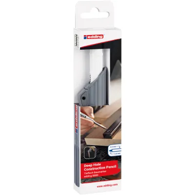 Edding 8880 marker pentru marcarea gaurilor, corp din aluminiu, varf subtire 42 mm, grafit, 1 bucata/blister BPTCED888001