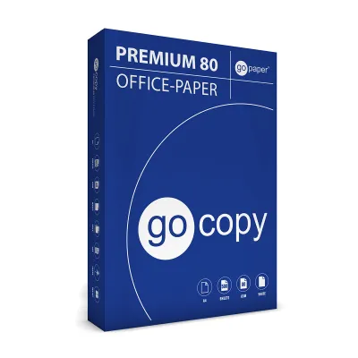 Hartie copiator GO COPY PREMIUM, A4, 80g, 500 coli/top, 5 topuri/cutie BPTCNF4428