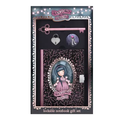 Jurnal Gorjuss Fairy Dusk, cu lacatel, pix design cheie BPTCGR123901