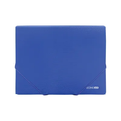 Mapa cu elastic, PP, 500 microni, albastra, A4 BPTCPY3160102