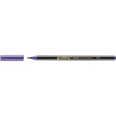 Marker Edding 1340 Metallic, varf tip pensula, 1-6 mm, violet BPTCED1340078