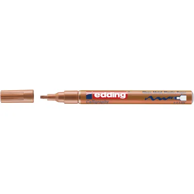 Marker cu vopsea Edding 753, calligraphy, varf 1-2.5 mm, cupru BPTCED753055