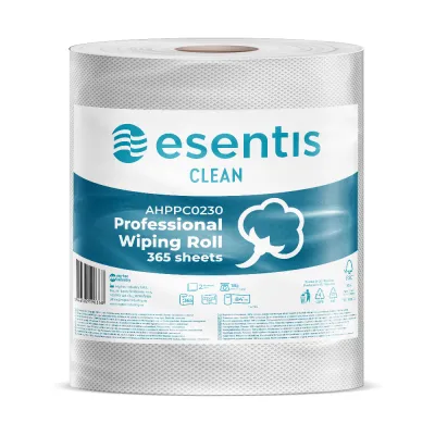 Rola prosop Esentis Clean, 2 straturi, 22 x 23 cm, 365 portii, 84 m, 1 rola/set BPTCMGT00023