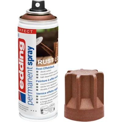Spray vopsea Edding 5200, efect rugina, acrilic, 200 ml, uscare rapida BPTCED5200936