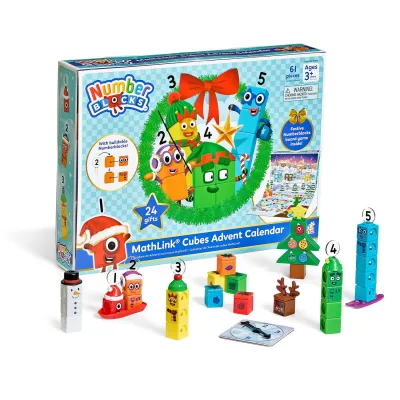 Calendar cu surprize numberblocks&reg; mathlink&reg; - magia craciunului
