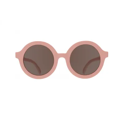 Babiators, Ochelari de soare pentru copii ultraflexibili, Classic Round: Peachy Keen   Amber Lens