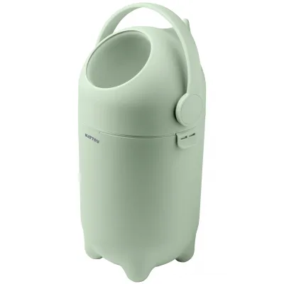 Cos pentru scutece Nattou Dropy, verde, 27 cm